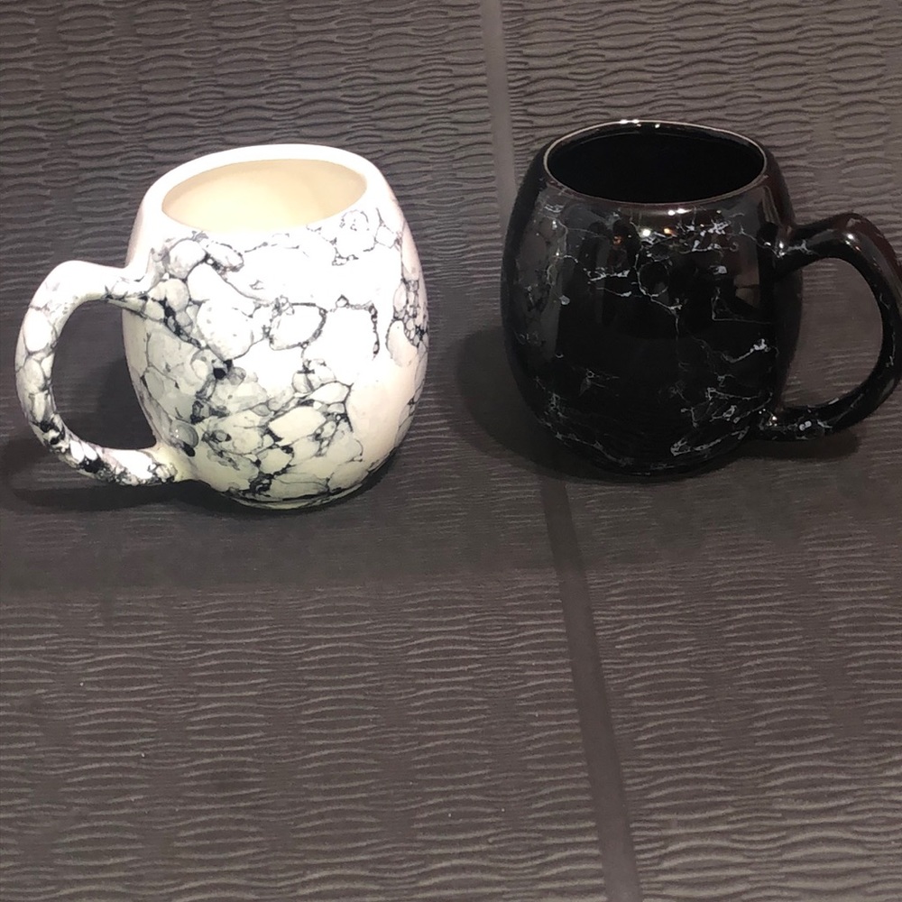 Pair of marbled mugs ‘GGI Taiwan’ - Picture 2 of 10